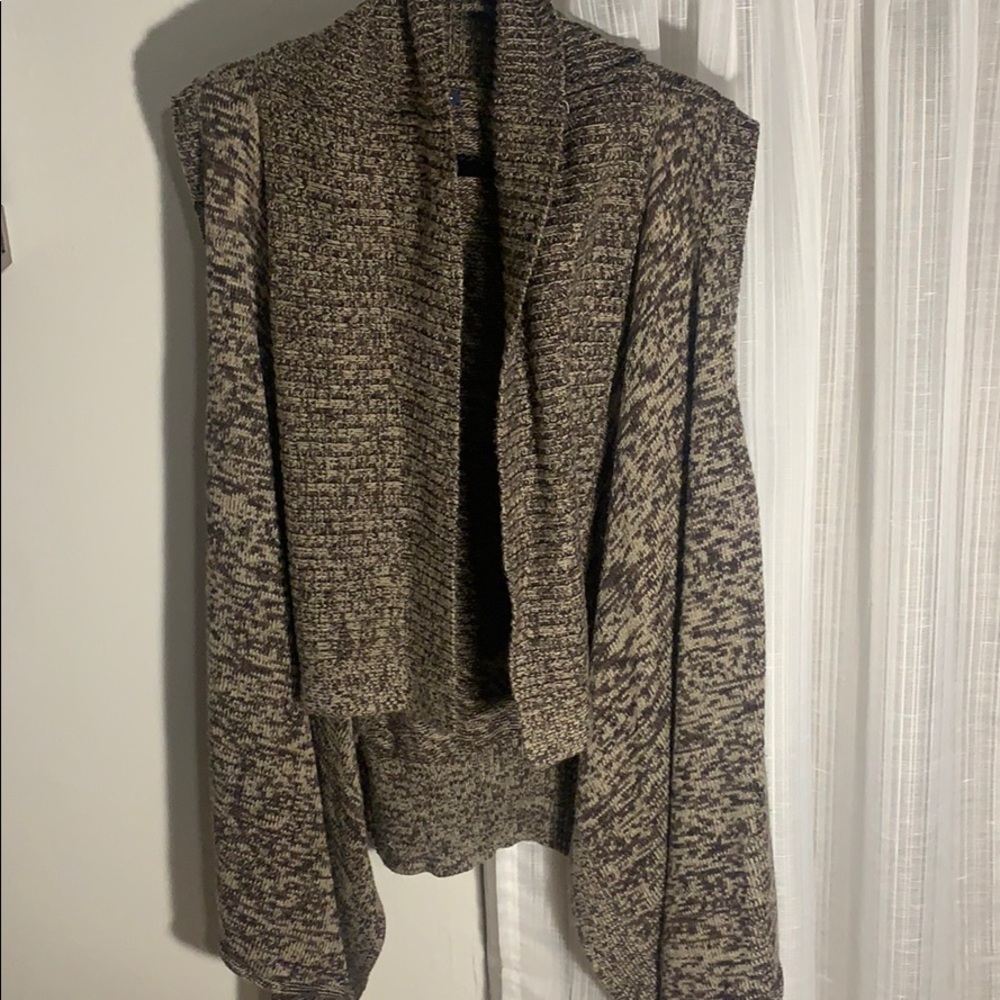 Gap Cozy Brown Marled Layering Sweater - Large